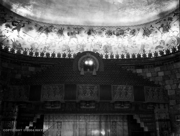 Fisher Theatre - Myan Decor From Wayne State University Library
